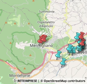 Mappa Via XXV Aprile, 83013 Mercogliano AV, Italia (3.0055)