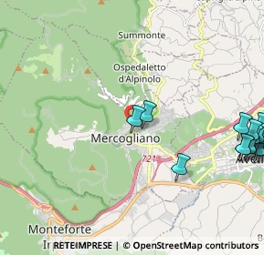 Mappa Via XXV Aprile, 83013 Mercogliano AV, Italia (3.34529)