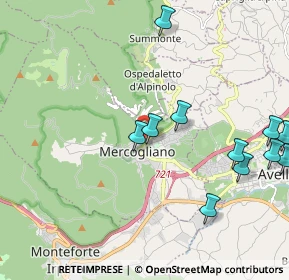 Mappa Via XXV Aprile, 83013 Mercogliano AV, Italia (2.59727)