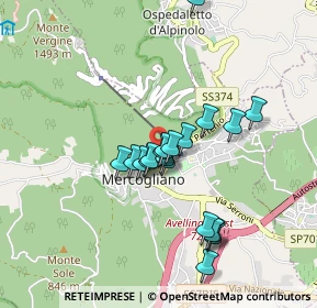 Mappa Via XXV Aprile, 83013 Mercogliano AV, Italia (0.796)