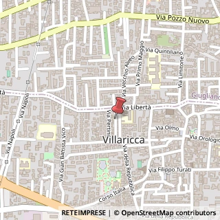 Mappa Via della Libertà, 40, 80010 Villaricca, Napoli (Campania)