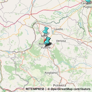 Mappa Via Nazario Sauro, 85028 Rionero In Vulture PZ, Italia (36.12571)