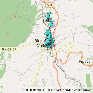 Mappa Via Nazario Sauro, 85028 Rionero In Vulture PZ, Italia (0.66182)