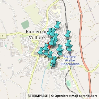 Mappa Zona Artigianale, 85028 Rionero In Vulture PZ, Italia (0.28)