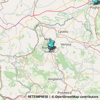 Mappa Via Bandiera, 85028 Rionero In Vulture PZ, Italia (41.255)