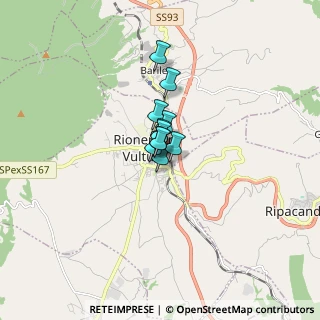 Mappa Via Bandiera, 85028 Rionero In Vulture PZ, Italia (0.68545)
