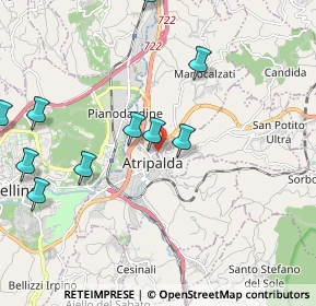 Mappa Via Circumvallazione, 83042 Atripalda AV, Italia (2.70636)