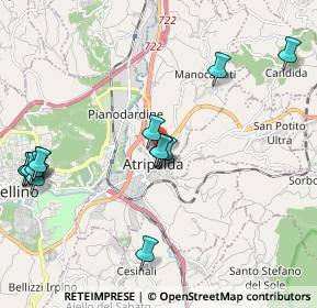 Mappa Via Circumvallazione, 83042 Atripalda AV, Italia (2.63667)