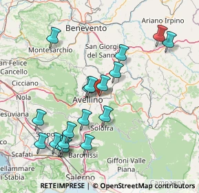 Mappa Via Circumvallazione, 83042 Atripalda AV, Italia (17.545)