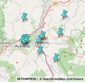 Mappa Via Circumvallazione, 83042 Atripalda AV, Italia (3.58167)