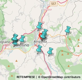 Mappa Via Circumvallazione, 83042 Atripalda AV, Italia (3.49833)
