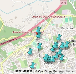 Mappa Via Michele Lenzi, 83100 Avellino AV, Italia (0.656)