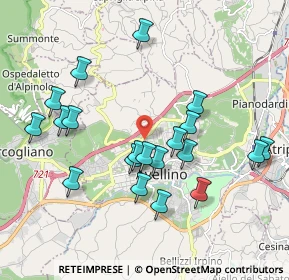 Mappa Via Michele Lenzi, 83100 Avellino AV, Italia (2.0605)