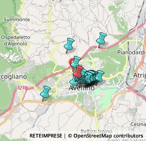 Mappa Via Michele Lenzi, 83100 Avellino AV, Italia (1.18)