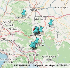 Mappa Via Michele Lenzi, 83100 Avellino AV, Italia (8.97154)