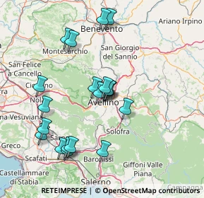 Mappa Via Michele Lenzi, 83100 Avellino AV, Italia (15.5345)