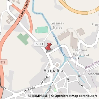 Mappa Via Manfredi, 54, 83042 Atripalda, Avellino (Campania)