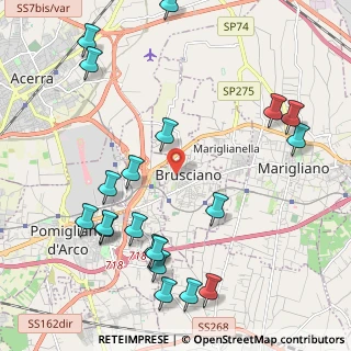 Mappa Piazza Sant'Antonio, 80031 Brusciano NA, Italia (2.784)