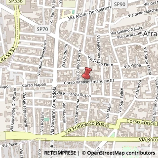 Mappa Corso Vittorio Emanuele III, 58/60, 80021 Afragola, Napoli (Campania)