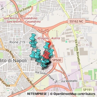 Mappa Via Virgilio, 80017 Melito di Napoli NA, Italia (0.39286)