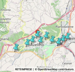 Mappa Viale Alcide de Gasperi, 83100 Avellino AV, Italia (1.92273)