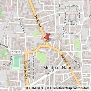 Mappa Via Roma, 383, 80017 Melito di Napoli, Napoli (Campania)