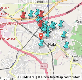 Mappa Piazza Umberto P., 80035 Nola NA, Italia (0.7425)