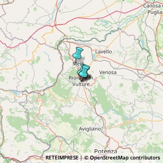 Mappa Via Capitano D'Angelo, 85028 Rionero In Vulture PZ, Italia (40.26)
