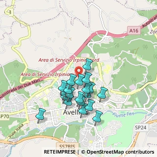 Mappa Via Alfredo Amatucci, 36072 Avellino AV, Italia (0.8185)