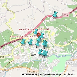 Mappa Via Alfredo Amatucci, 36072 Avellino AV, Italia (0.79)