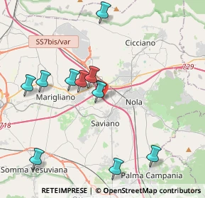 Mappa Via Menichini Abate, 80039 Saviano NA, Italia (5.06636)