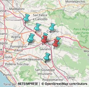 Mappa Via Menichini Abate, 80039 Saviano NA, Italia (5.09909)