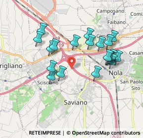 Mappa Via Menichini Abate, 80039 Saviano NA, Italia (1.8825)