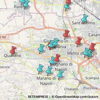 Mappa Via Aspirante Ufficiale Cante, 80010 Villaricca NA, Italia (2.73316)