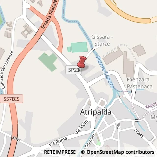 Mappa Via Manfredi, 94B, 83042 Avella, Avellino (Campania)