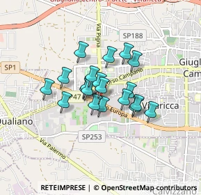 Mappa Via della Libertà, 80100 Villaricca NA, Italia (0.606)