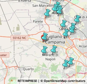 Mappa Via della Libertà, 80100 Villaricca NA, Italia (4.912)
