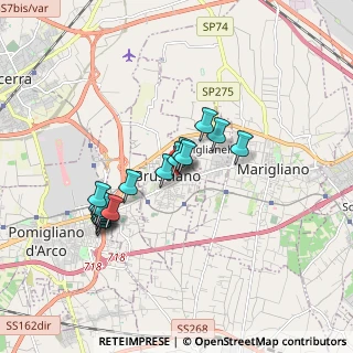 Mappa Via Milano, 80031 Brusciano NA, Italia (1.68353)