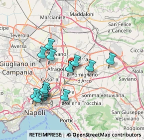 Mappa Traversa VI Via Saggese, 80013 Casalnuovo di Napoli NA, Italia (7.81133)