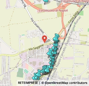 Mappa Traversa VI Via Saggese, 80013 Casalnuovo di Napoli NA, Italia (0.5955)