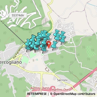 Mappa Via Domenico Antonio Vaccaro, 83013 Mercogliano AV, Italia (0.3)