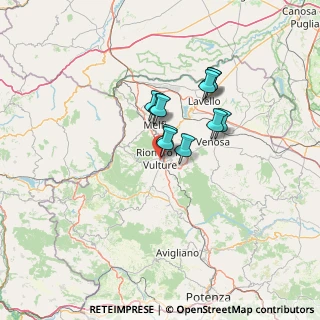 Mappa 85028 Rionero in Vulture PZ, Italia (9.88727)