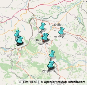 Mappa 85028 Rionero in Vulture PZ, Italia (16.3985)
