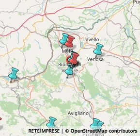 Mappa 85028 Rionero in Vulture PZ, Italia (19.508)