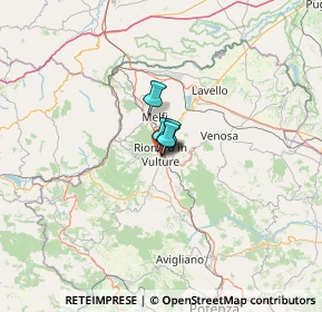 Mappa 85028 Rionero in Vulture PZ, Italia (40.34923)