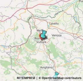 Mappa 85028 Rionero in Vulture PZ, Italia (33.32091)