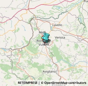 Mappa 85028 Rionero in Vulture PZ, Italia (41.4)