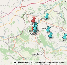 Mappa 85028 Rionero in Vulture PZ, Italia (18.16083)