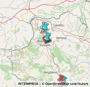Mappa 85028 Rionero in Vulture PZ, Italia (29.26154)