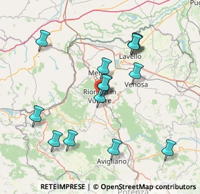 Mappa 85028 Rionero in Vulture PZ, Italia (15.91714)